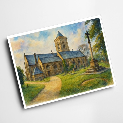 Print helen s church - print,