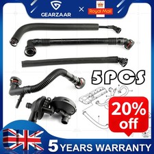 For BMW E46 5 SERIES PCV Valve Positive Crankcase Vent Valve Breather Hose Set