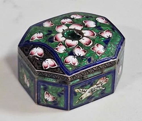 Antique meenakari enameled - meenakari,