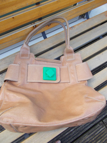 Vintage orla kiely tan - kiely, leather