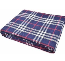 Picnic Blanket, Extra Large Jumbo, Blue, Red And White, Outdoor Travel Rugs