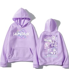 KStar Demon Hunters Hoodies Merch Kpop Men Women Sweatshirt Fashion Oversized