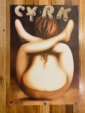 POLISH VINTAGE POSTER - CYRK - Circus 1978 by Jerzy Czerniawski