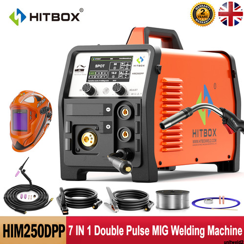 Him250dpp 7in1 gas gasless mig - 7in1,