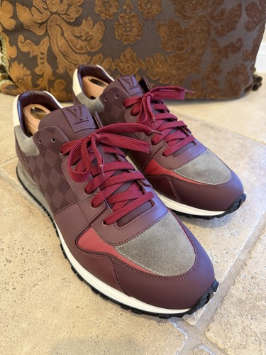 Louis vuitton burgundy grey - louis,