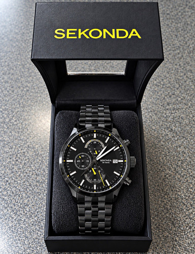 Sekonda mens chronograph date - mens,