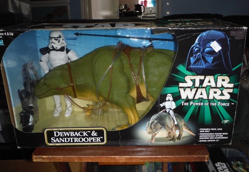 Dewback and sandtrooper - dewback, 12"