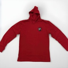 Official UFC Jumper Adults Long Sleeve Hooded Red Jumper