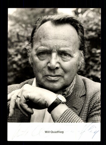 Will quadflieg rüdel - will,