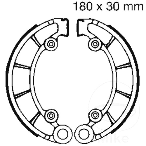 Ebc brake shoes - ebc,