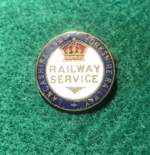 Lancashire And Yorkshire Railway WW1 Service Badge