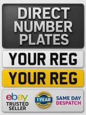 Number Plates -  Replacement Plates | 2D | 3D | 4D | 100% Road / MOT Legal