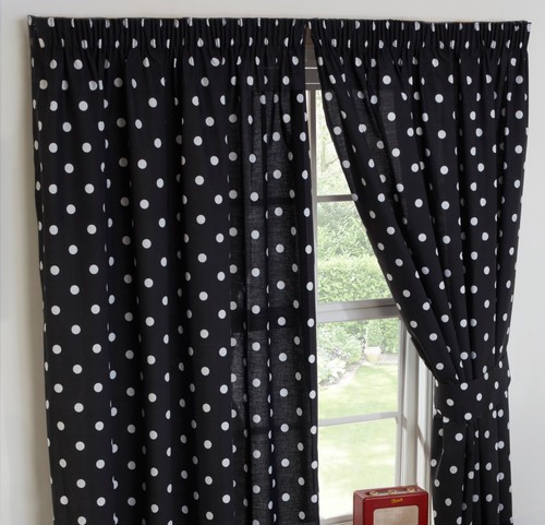 X72 polka dot - dot, black