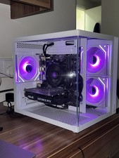 White Gaming PC - Ryzen 3 3100 / 16GB /RX580 8GB 512 GB NVMe