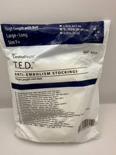 Cardinal Health 3523 TED Anti-Embolism Stockings Thigh Length With Belt 