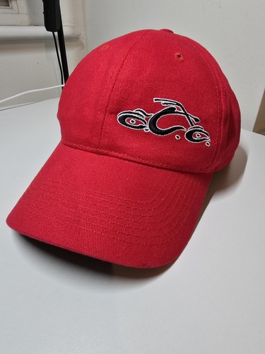 Red orange county choppers - red,