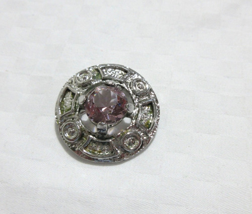 Celtic shield pin brooch