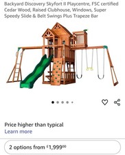 Garden Discovery Playcentre, Playhouse Tree Climbing IDEAL CHRISTMAS PRESENT TOY