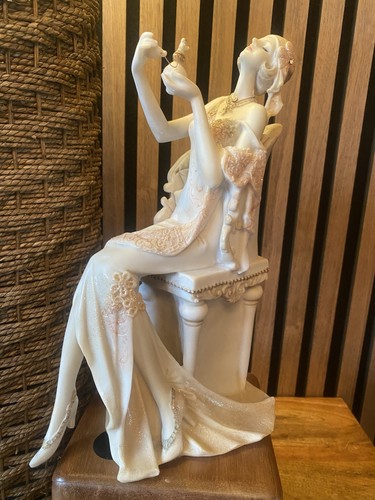Vintage art deco flapper - art, lady