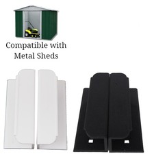 2x Replacement Door Handles Compatible with Yardmaster Outsunny Metal Shed UK