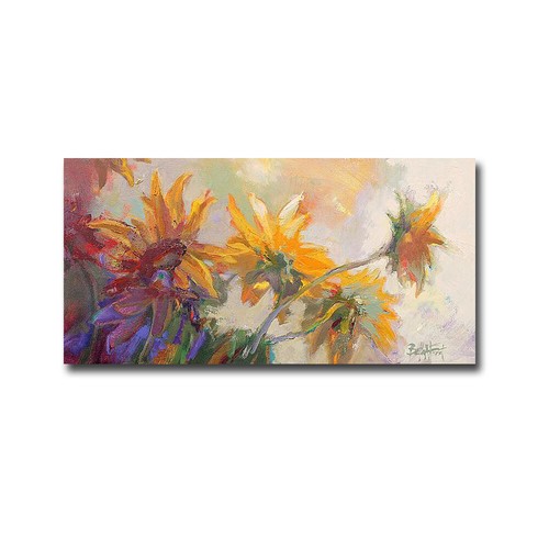 Three long blossoms - three, forst