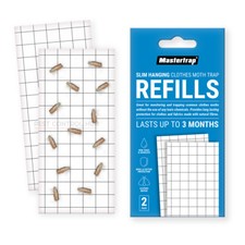 Moth Trap Pheromone Glue Refill Pads for Mastertrap Clothes Moths Traps 2 Pack