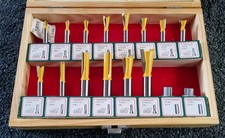 Router Bit Set + Case 16PC