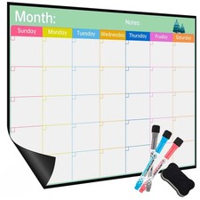 Dry Erase Calendar for Fridge