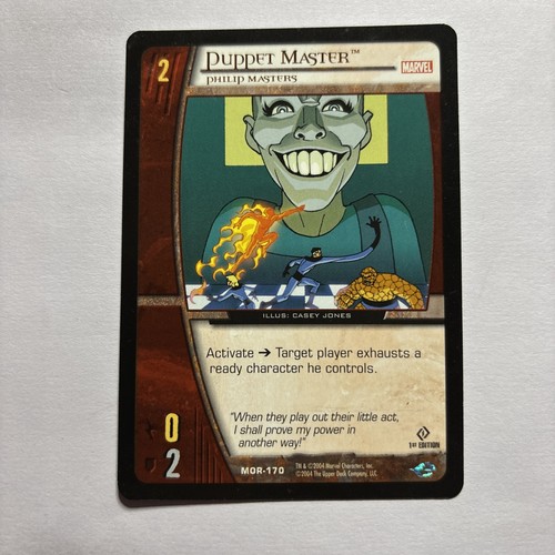Marvel puppet master - vs,