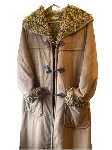 Faux suede afghan shaggy - faux,