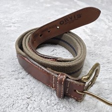 Orvis Mens Brown Leather  &