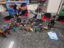 Playmobil dragons and knights