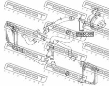 HOSE AIR SUPPLY FITS: VW