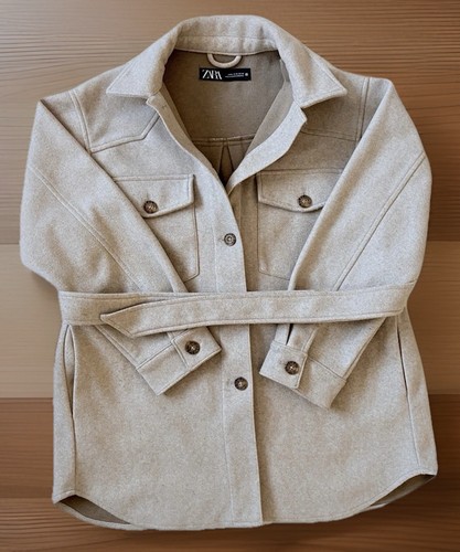 Zara women beige belted - women’s,