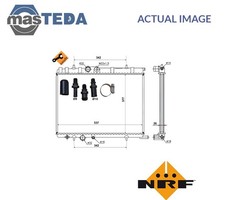 50440 ENGINE COOLING RADIATOR