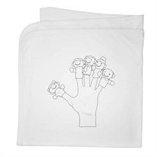 'Finger Puppet Family' Cotton