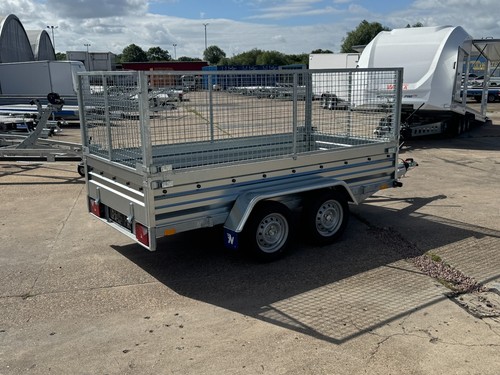 Cage car trailer 10x5 twin - cage,