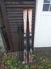 Atomic Carver Skis and Poles