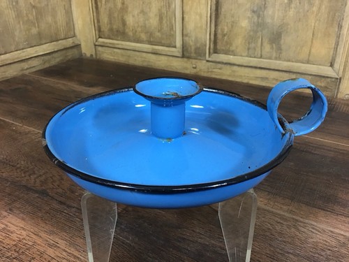 Vintage blue enamel - vintage,