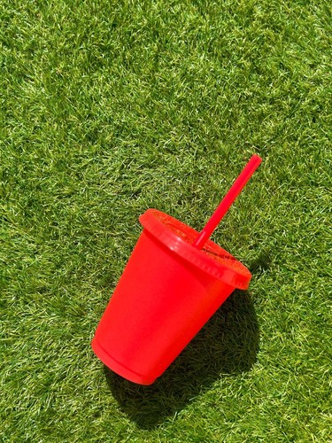 16oz reusable plastic tumbler - 16oz,