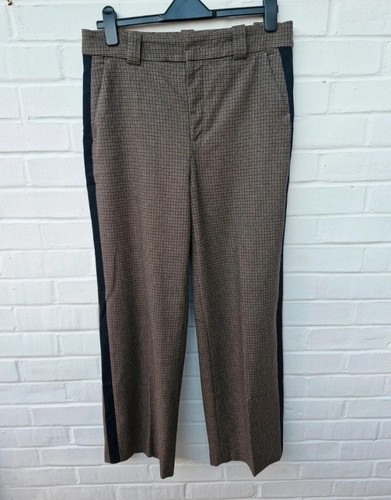 Zara womens trousers plaid - zara,