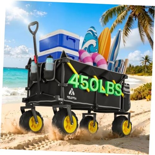 Beach wagon with balloon - beach,