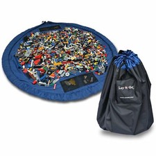 Lay-n-Go LARGE (60") Drawstring Play Mat & Storage Bag for Easy LEGO Cleanup OEM