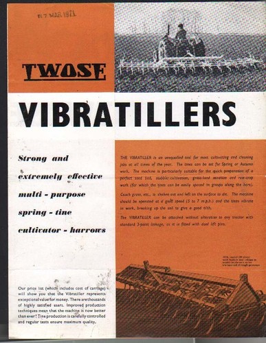 Twose vibratillers spring - "vibratillers",