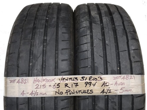 Hankook ventus evo3 used - hankook, s1