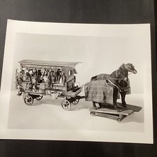 Toy Peddlers Cart W Horses NY