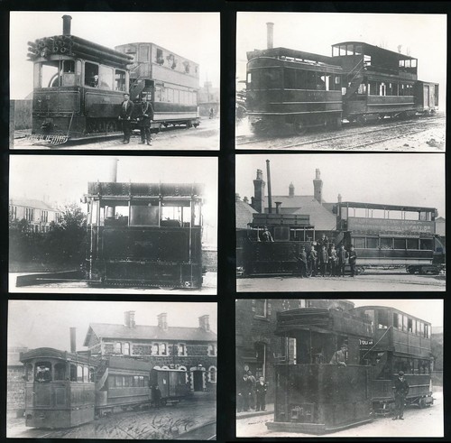 Steam trams 1890 1910 - gb,