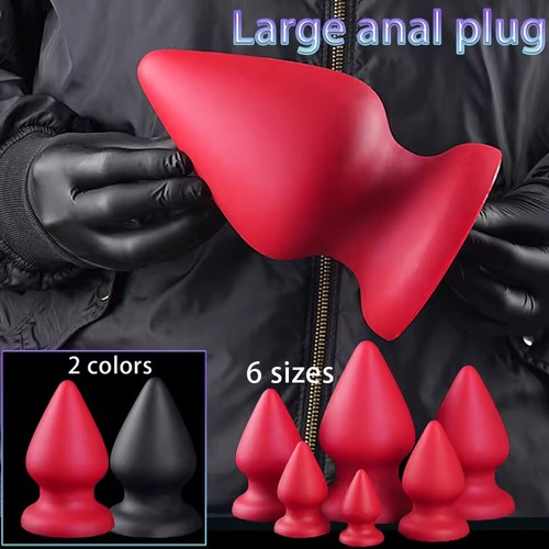 11cm anal plug silicone - 4.1-11cm,