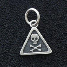 925 Sterling Silver Skull And