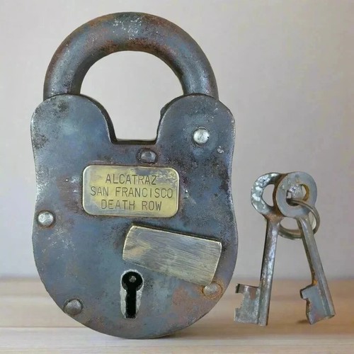 Antique padlock lock - antique, with